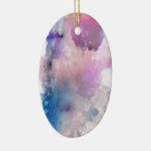 Waterverf Keramisch Ornament (Rechts)
