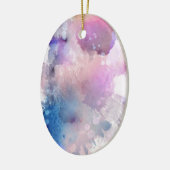 Waterverf Keramisch Ornament (Links)