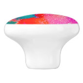 Waterverf Keramische Knop (Zijkant)