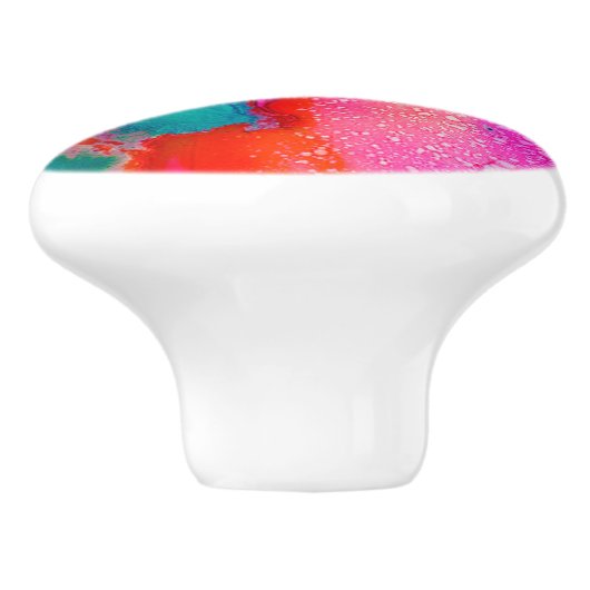 Waterverf Keramische Knop (Zijkant)