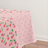 waterverf kerry zwarte polka - puntenpatroon tafelkleed (Voorbeeld)