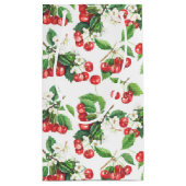 Waterverf Kersen Bloemenpatroon Klein Cadeauzakje (Achterkant)