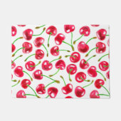 Waterverf kersen patroon deurmat (Voorkant)