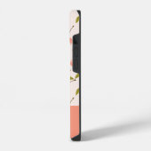 Waterverf Kersen Patroon iPhone Hoesje (Linkerkant)