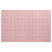 Waterverf kersen patroon stof (Yard (91,4 cm))