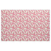 Waterverf kersen patroon stof (Fat Quarter)