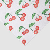 Waterverf kersen tissuepapier (Detail)