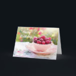 Waterverf Kersen Voeg Leeftijd Leuke Verjaardag Gr Kaart<br><div class="desc">Prachtige kom kersen foto met waterverf effect. Pas het aan door de leeftijd van de verjaardag van de heer of mevrouw toe te voegen na "Happy" op de voorkant. Schrijf in je eigen verjaardagswensen. Bekijk meer eenvoudige en trendy verjaardagskaarten bij Zigglets hier bij Zazzle. Er is een directe link naar...</div>