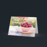 Waterverf Kersen Voeg Leeftijd Leuke Verjaardag Gr Kaart<br><div class="desc">Prachtige kom kersen foto met waterverf effect. Pas het aan door de leeftijd van de verjaardag van de heer of mevrouw toe te voegen na "Happy" op de voorkant. Schrijf in je eigen verjaardagswensen. Bekijk meer eenvoudige en trendy verjaardagskaarten bij Zigglets hier bij Zazzle. Er is een directe link naar...</div>