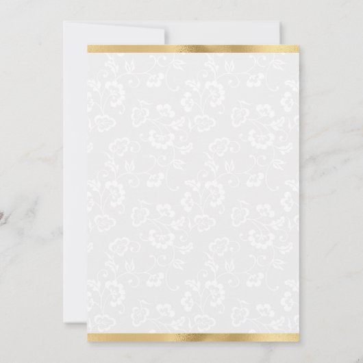 Waterverf Kersenbloesems Krans Sweet 16 Kaart (Achterkant)