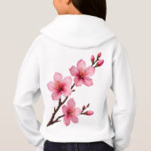 Waterverf Kersenbloesems Roze Wit (Achterkant)