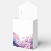 Waterverf Kersenbloesems-Wedding Bedankdoosjes (Geopend)