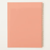 Waterverf kersenfruit Patroon Planner (Achterkant)