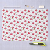 Waterverf Kersenpatroon Decoupage Tissuepapier (Craft)
