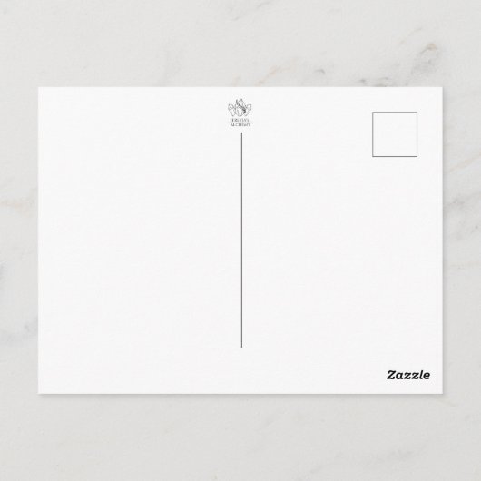  Waterverf kerst Briefkaart (Achterkant)