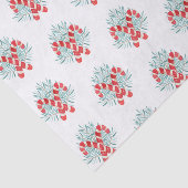 Waterverf Kerst Candy Cane Garland Tissuepapier (Detail)