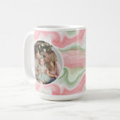 Waterverf Kerst Foto Koffiemok (Voorkant links)