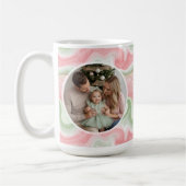 Waterverf Kerst Foto Koffiemok (Links)