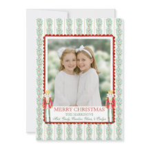 Waterverf Kerst Garland Notenkraker Een foto