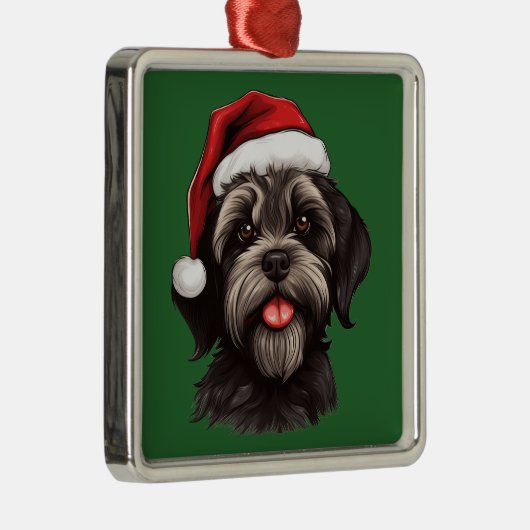 Waterverf Kerst Havanese Ornament (Rechts)