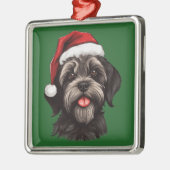 Waterverf Kerst Havanese Ornament (Links)