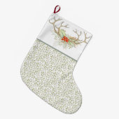 Waterverf: Kerst in Griekenland Grote Kerstsok (Voorkant (Hangend))