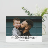 Waterverf Kerst Kaart (Staand voorkant)