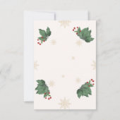 Waterverf Kerst Kaart Santa Claus, niet-foto (Achterkant)