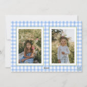 Waterverf kerst notenkraker krans foto feestdagenkaart (Achterkant)