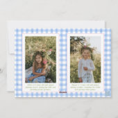 Waterverf kerst notenkraker krans foto feestdagenkaart (Achterkant)