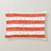 Waterverf kerst notenkraker Kussensloop Accent Kussen (Achterkant)