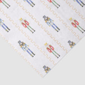 Waterverf kerst notenkrakers tissuepapier (Detail)