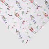 Waterverf kerst notenkrakers tissuepapier (Detail)