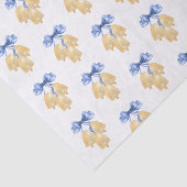 Waterverf kerst of bruiloft klokken en bogen tissuepapier (Detail)