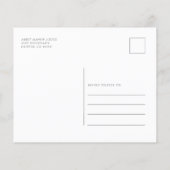 Waterverf Kerst Open Huis Uitnodiging (Achterkant)