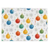 Waterverf Kerst Ornamenten & Sneeuwvlokken - Groot Cadeauzakje (Achterkant)