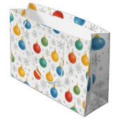 Waterverf Kerst Ornamenten & Sneeuwvlokken - Groot Cadeauzakje (Achterkant Gekanteld)