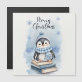 Waterverf Kerst Pinguïn (Voorkant / Achterkant)