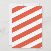 Waterverf kerst rendieren kaart (Achterkant)