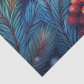 Waterverf Kerst tissuepapier rustieke rood groen (Detail)