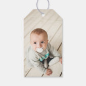 Waterverf Kerst Zegeningen Geboorte Gift Label Cadeaulabel (Achterkant)