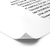 Waterverf kerstavond poster (Hoek)