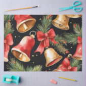 Waterverf kerstbellen tissuepapier (Craft)