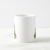 Waterverf kerstbomen Merry Jolly Happy Script Koffiemok (Center)