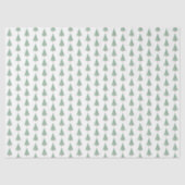 Waterverf kerstbomen rood wit cadeau tissuepapier (Voorkant)