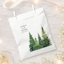 Waterverf kerstboom feestelijke bruiloft