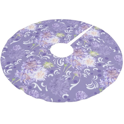 waterverf kerstboom rok (Gekanteld)