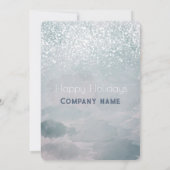 Waterverf kerstboom winterfeest kaart (Achterkant)