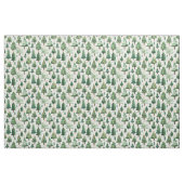 Waterverf kerstboombos stof (Fat Quarter)