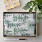 Waterverf Kerstbos Tissuepapier (Geschenk)